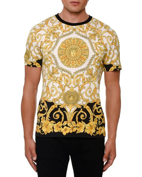 versace graffiti shirt|versace graphic t shirts.